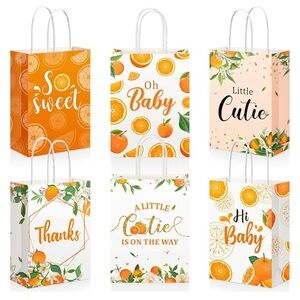 Little cutie baby shower 18 piece gift bag set
